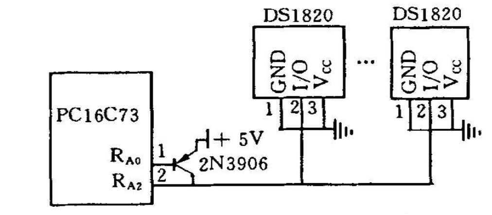 測(cè)溫單元電路設(shè)計(jì)示意圖