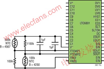 粗略溫度檢測有可能通過到內(nèi)部電壓比較器的兩個(gè)溫度輸入引腳完成 srfitnesspt.com