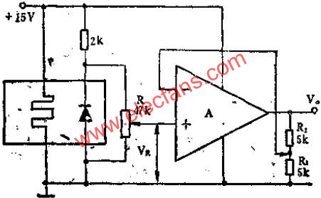 SW399和運算放大器組成的輸出可變的基準(zhǔn)源電路圖  srfitnesspt.com