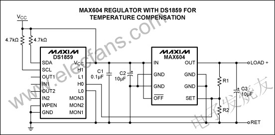 MAX604溫度補(bǔ)償電路 srfitnesspt.com