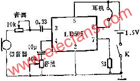 LD505在助聽器中的應(yīng)用電路圖  srfitnesspt.com