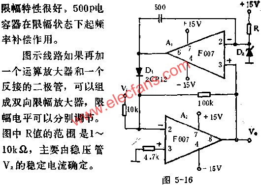 精密限幅放大器電路圖  srfitnesspt.com