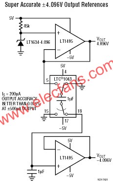 LT1634典型應(yīng)用電路圖  srfitnesspt.com