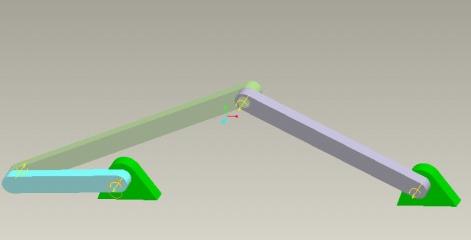 Pro/E四桿機(jī)構(gòu)的運(yùn)動(dòng)仿真