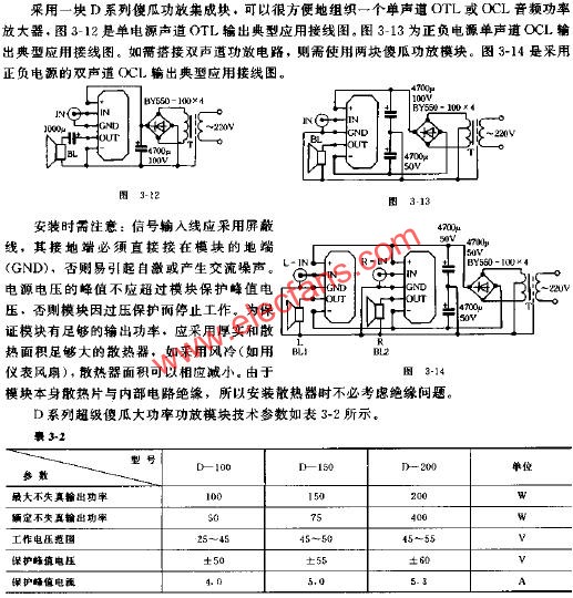 超級(jí)傻瓜大功率功放模塊