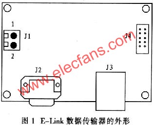 E-Link數(shù)據(jù)傳輸器的外形