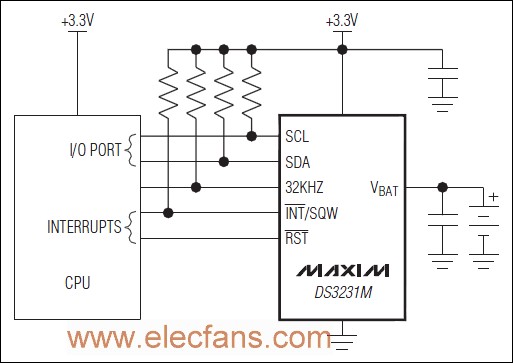 DS3231M參考應(yīng)用電路 srfitnesspt.com