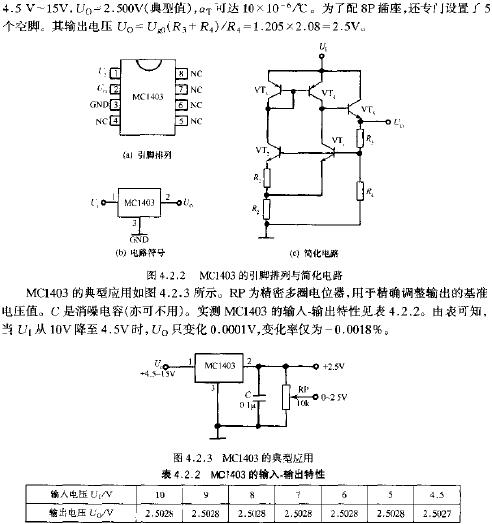 MC1403的引腳排列與簡化電路  srfitnesspt.com