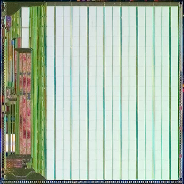 圖 4 – 采用45nm制造工藝的1Gb相變存儲器（電子工程專輯）