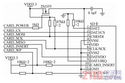 SD卡電路