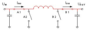 飛輪階段的升壓轉(zhuǎn)換器電流流向