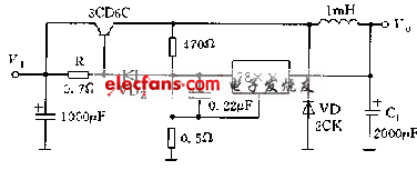 由78××構成的開關電源電路