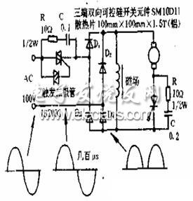 防止SCR誤動(dòng)作電路