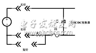 長(zhǎng)短針法沖擊電流限制電路