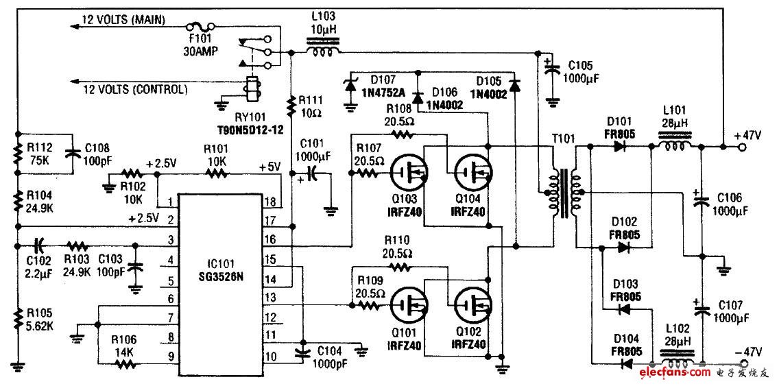 IC調(diào)節(jié)閥保護電路