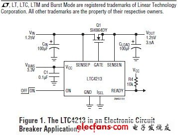 無(wú)需檢測(cè)電阻的小型DFN封裝電路斷路器