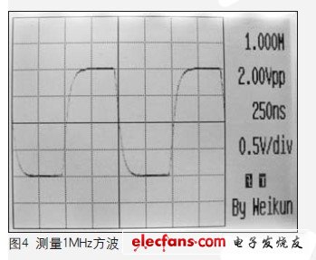 由于采用320×240分辨率的顯示器，所以顯示波形非常細致