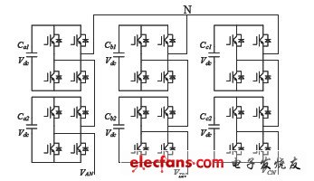 級聯(lián)型五電平逆變器電路