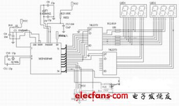 簡易數字頻率計電路圖大全