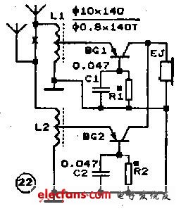 30個(gè)“無(wú)電源收音機(jī)”電路-適合剛剛接觸電子技術(shù)的折騰