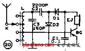 30個(gè)“無(wú)電源收音機(jī)”電路-適合剛剛接觸電子技術(shù)的折騰