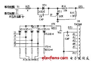 單片機(jī)AT89C51用電故障控制系統(tǒng)