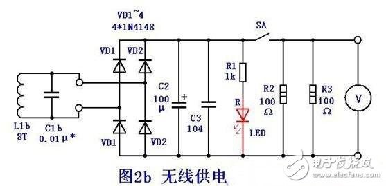 實際上任何一個具有接收線圈的裝置都可成為接收電路