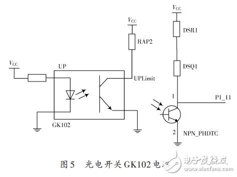 光電開(kāi)關(guān)GK102電路