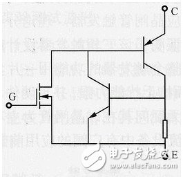 圖1 IGBT的等效電路