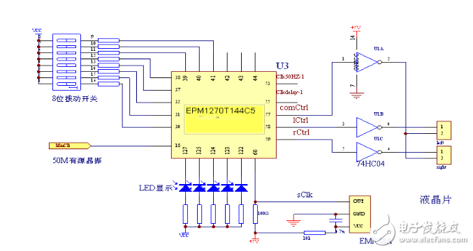 可穿戴立體眼鏡電路模塊設(shè)計原理分析