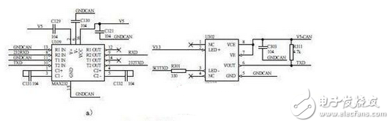 運(yùn)用于電池管理系統(tǒng)中的串口與CAN通信模塊電路設(shè)計(jì)