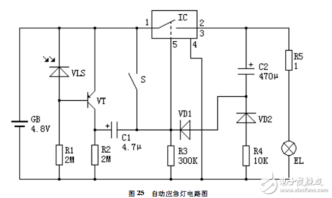 自動(dòng)應(yīng)急燈控制電路設(shè)計(jì)