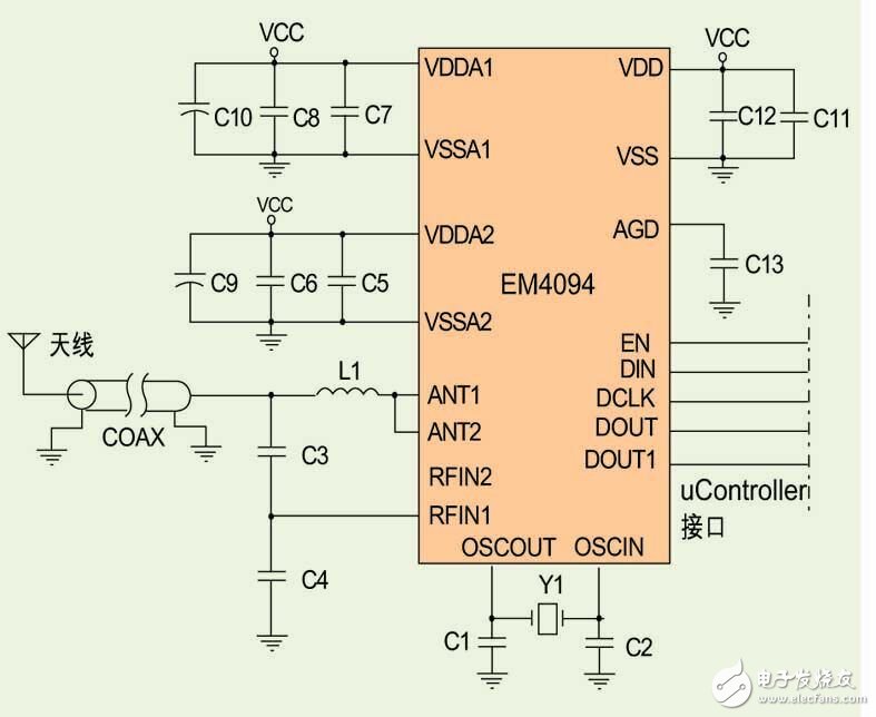 基于NFC通用讀卡器電路設(shè)計(jì) —電路圖天天讀（42）