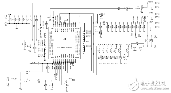 采用ISL70001SRH耐輻射高效同步電源電路設(shè)計(jì)