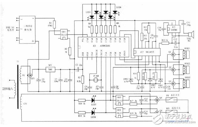 運(yùn)用AT89C205l智能檢測控制電路設(shè)計