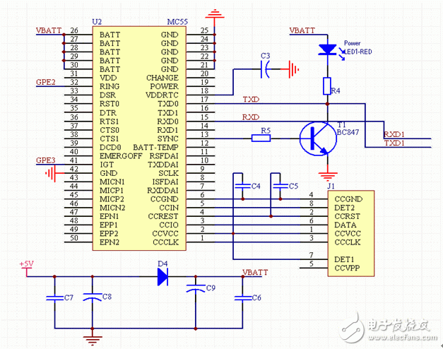 雙向通信測(cè)試測(cè)量電路模塊設(shè)計(jì) —電路圖天天讀（68）