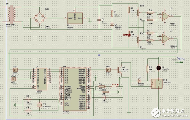 繼電器控制燈光智能照明系統(tǒng)電路設(shè)計