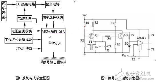 采用MSP430行駛車輛檢測電路設(shè)計