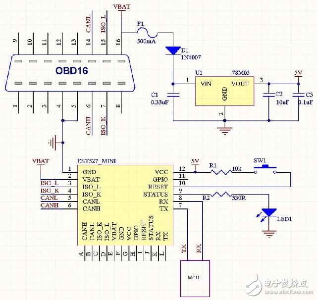 車載模塊原理分析與電路設(shè)計詳解 —電路圖天天讀（138）