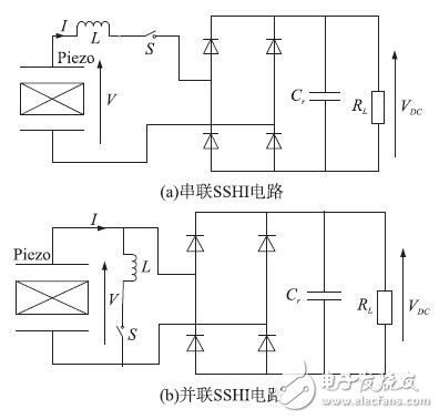 電感同步開關(guān)能量采集電路