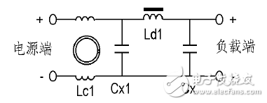 圖2：直流輸出濾波網(wǎng)絡(luò)