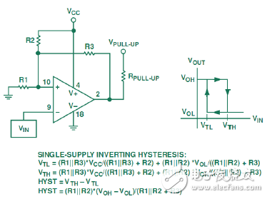 比較器在單電源條件下的工作原理