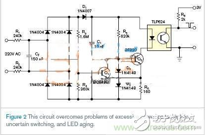 新一代LED光耦電路設(shè)計(jì)，改進(jìn)老化和能耗