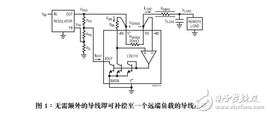 遠(yuǎn)端負(fù)載的電壓可通過任意長(zhǎng)度的銅線控制