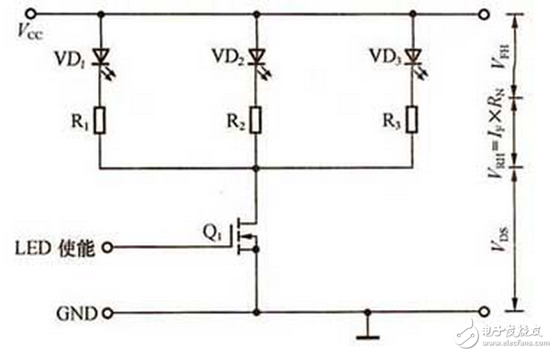 　　經(jīng)典增強(qiáng)型白光LED電路賞析：