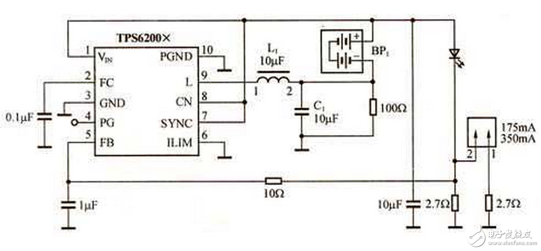 　　經(jīng)典增強(qiáng)型白光LED電路賞析：