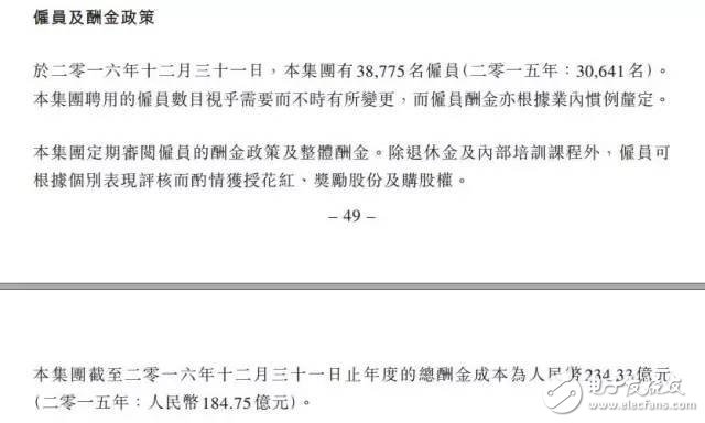 華為、騰訊與金融圈薪酬大PK  華為人均年薪63.1萬 騰訊人均60.4萬