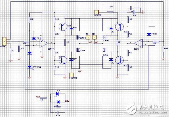 直流電機(jī)的基本構(gòu)成與直流電機(jī)驅(qū)動電路的設(shè)計圖解