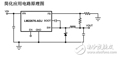 lm22676/lm22676-q142V3a簡(jiǎn)單開關(guān)特性降壓電壓穩(wěn)壓器