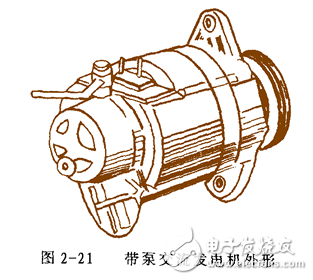 交流發(fā)電機發(fā)電原理_交流發(fā)電機結(jié)構(gòu)_交流發(fā)電機的安裝和接線方法